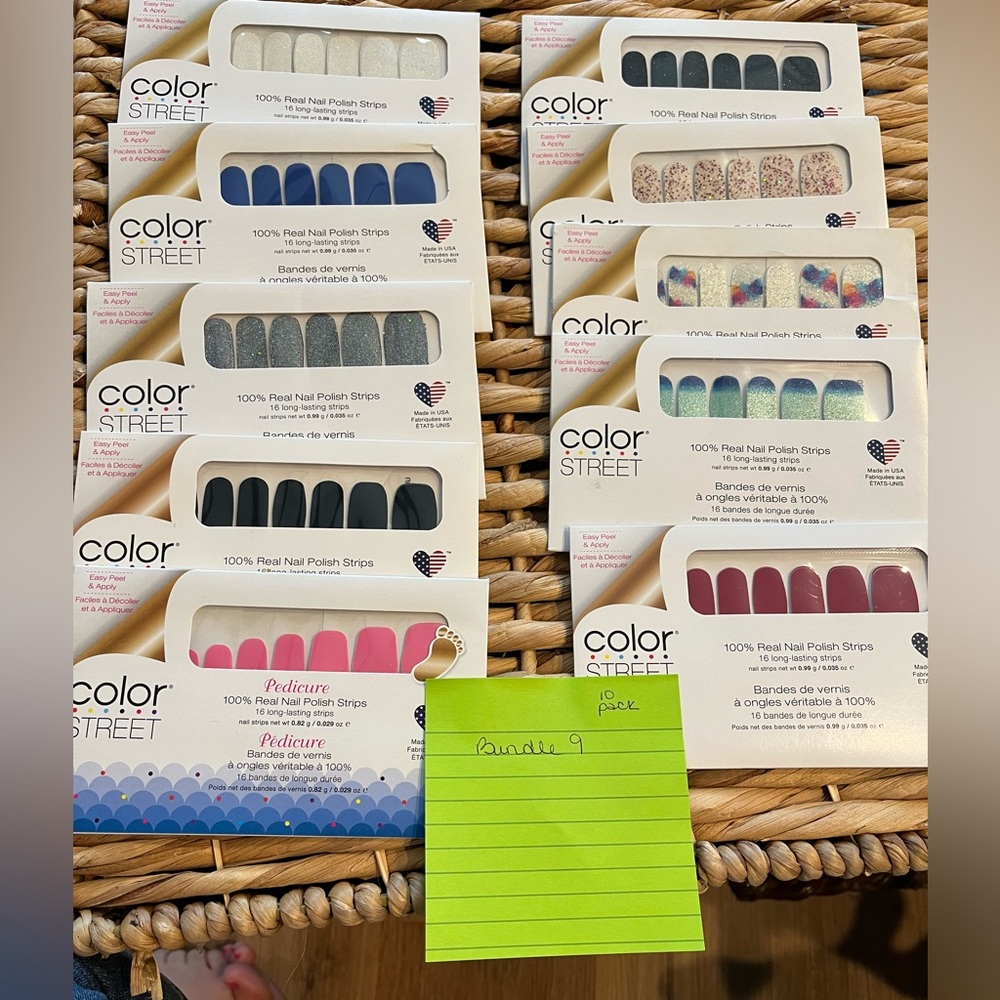 Color Street Nail wraps